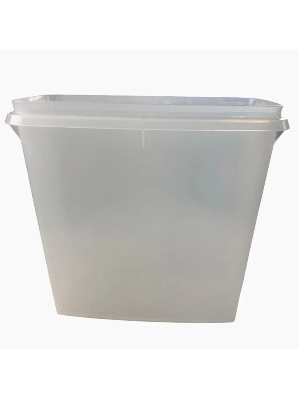 Vintage Tupperware Cereal Keeper Replacement Base ONLY Sheer Clear #469-21 2-Qt